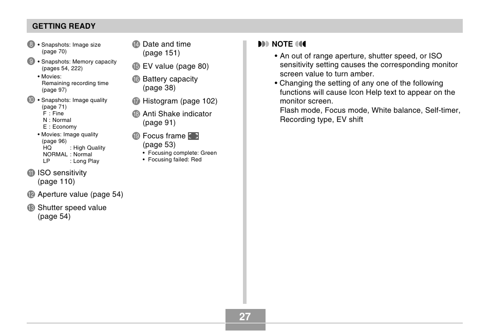 Casio EX-Z500 User Manual | Page 27 / 227