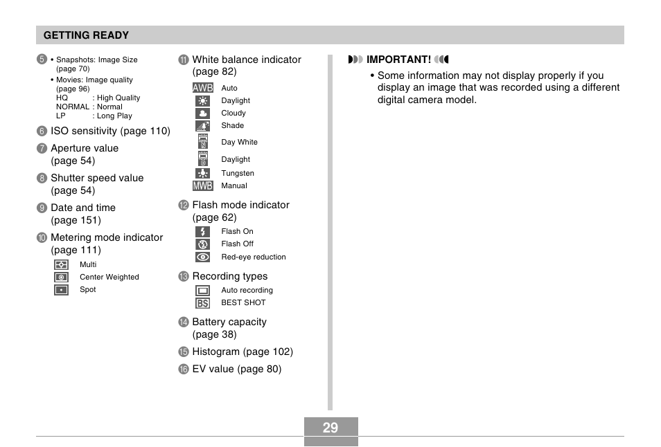 Casio EX-Z500 User Manual | Page 29 / 227