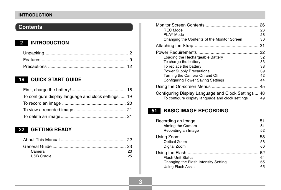 Casio EX-Z500 User Manual | Page 3 / 227