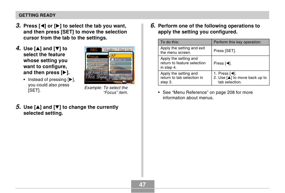 Casio EX-Z500 User Manual | Page 47 / 227