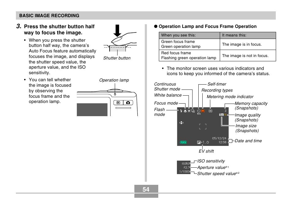 Casio EX-Z500 User Manual | Page 54 / 227