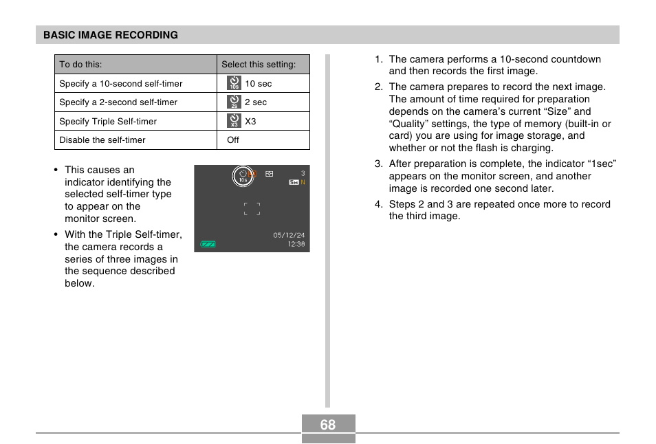 Casio EX-Z500 User Manual | Page 68 / 227