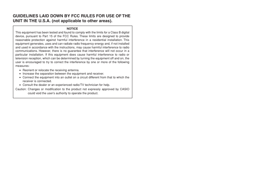 Casio KL-7400 User Manual | Page 2 / 68