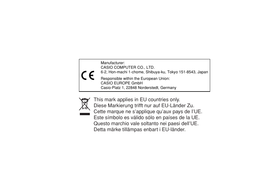 Casio KL-7400 User Manual | Page 3 / 68