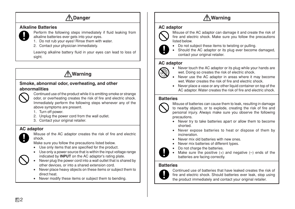 Casio KL-7400 User Manual | Page 5 / 68