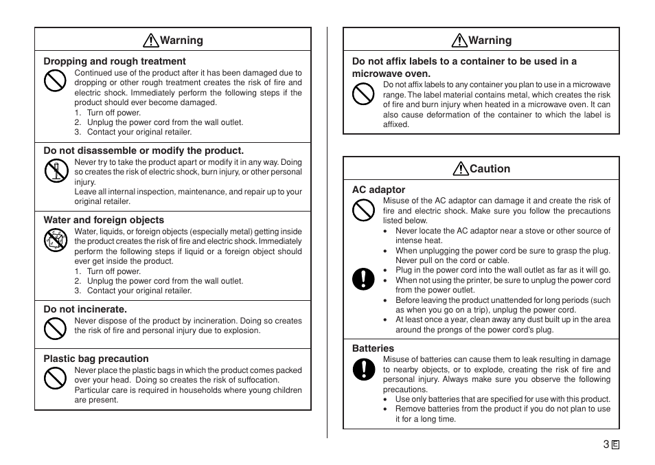 Casio KL-7400 User Manual | Page 6 / 68