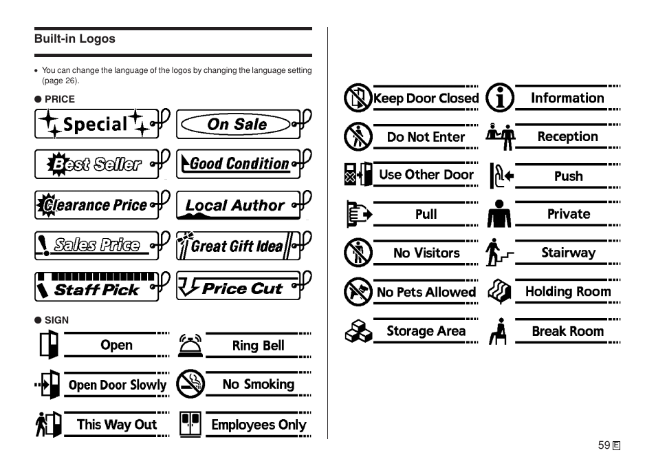 Casio KL-7400 User Manual | Page 62 / 68
