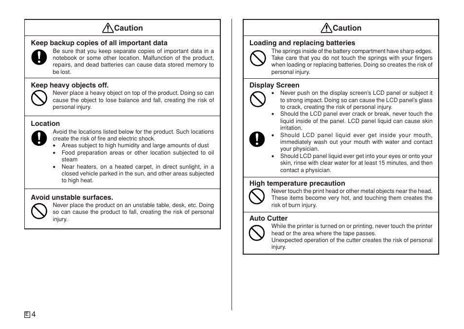 Casio KL-7400 User Manual | Page 7 / 68