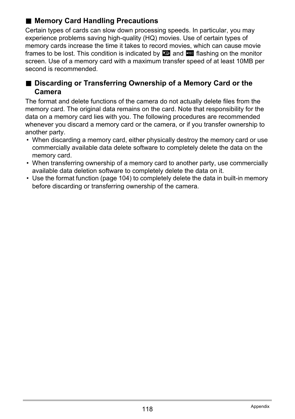 Casio EXILIM EX-Z150 User Manual | Page 118 / 137
