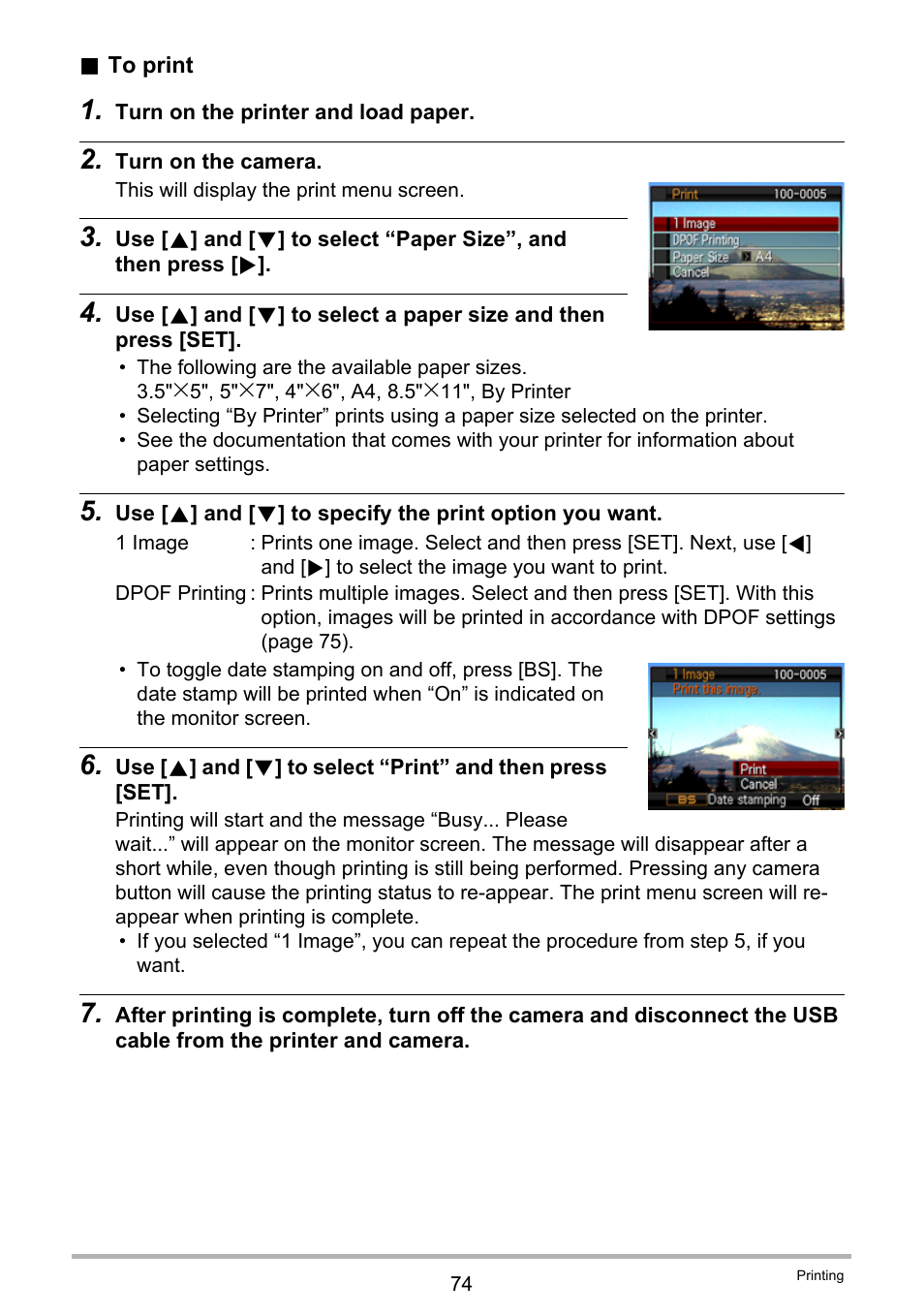 Casio EXILIM EX-Z150 User Manual | Page 74 / 137