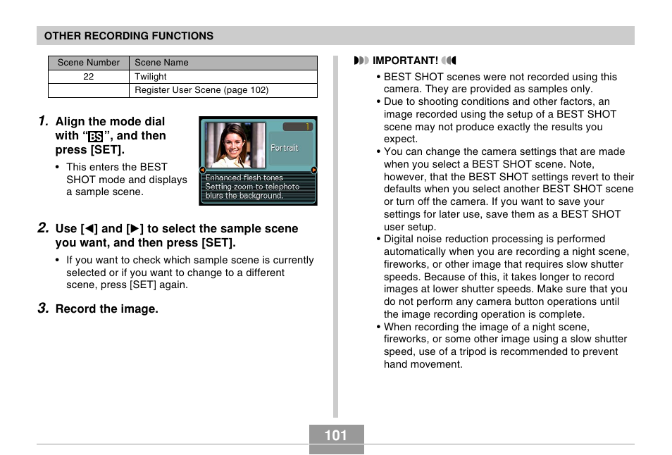 Casio EX-P505 User Manual | Page 101 / 236