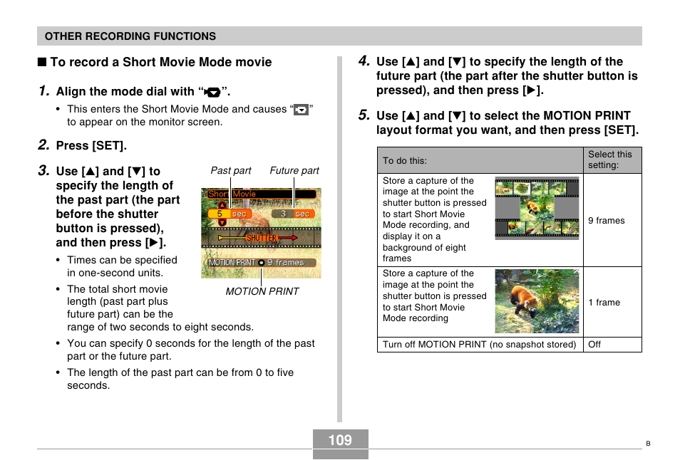 Casio EX-P505 User Manual | Page 109 / 236