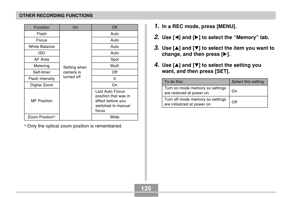 Casio EX-P505 User Manual | Page 126 / 236