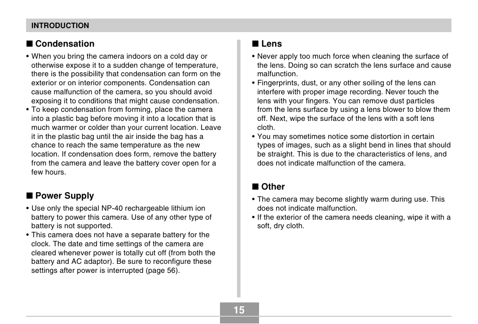 Casio EX-P505 User Manual | Page 15 / 236
