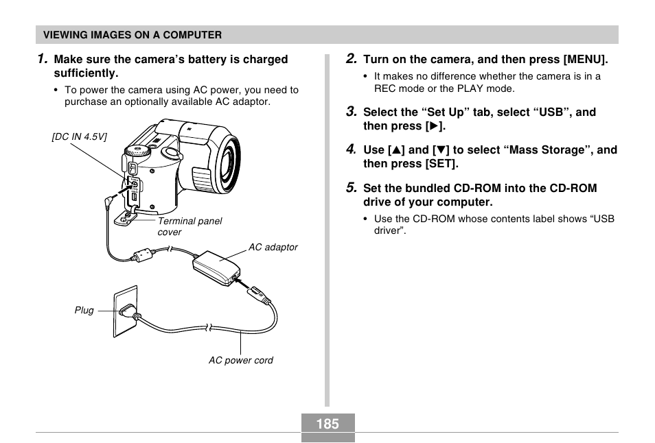 Casio EX-P505 User Manual | Page 185 / 236