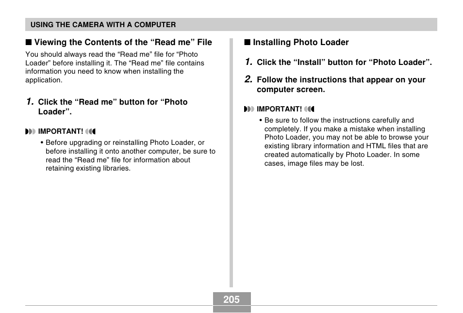 Casio EX-P505 User Manual | Page 205 / 236