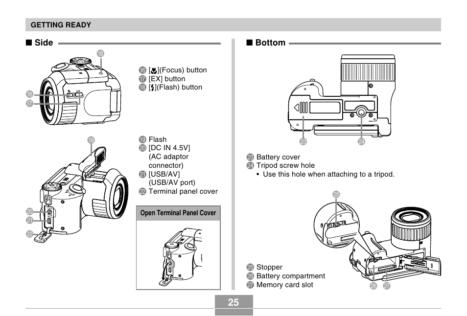 Casio EX-P505 User Manual | Page 25 / 236