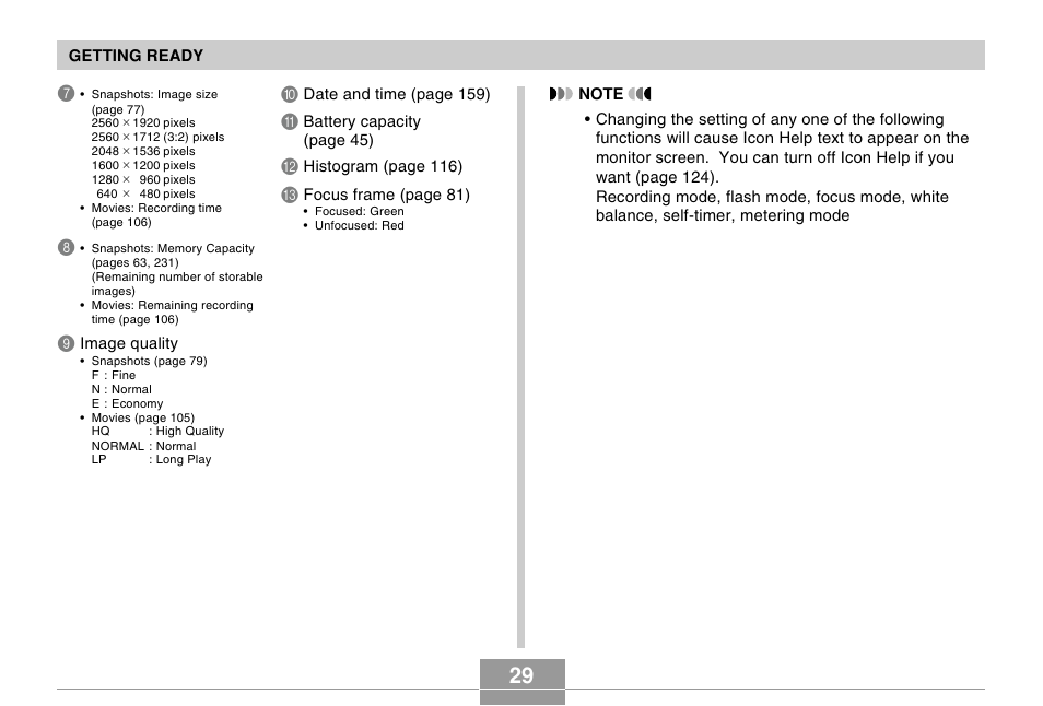 Casio EX-P505 User Manual | Page 29 / 236