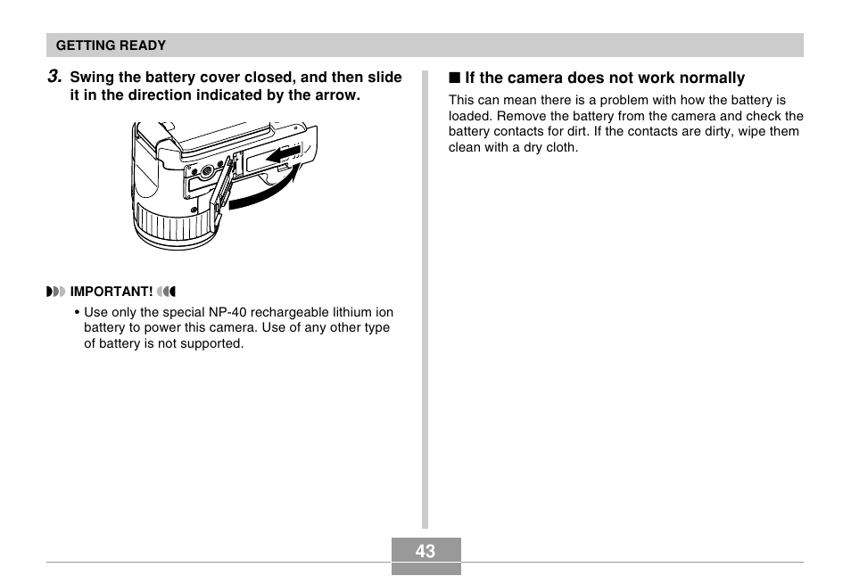 Casio EX-P505 User Manual | Page 43 / 236