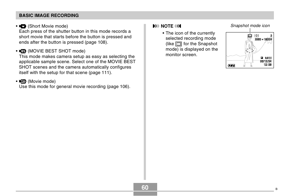 Casio EX-P505 User Manual | Page 60 / 236