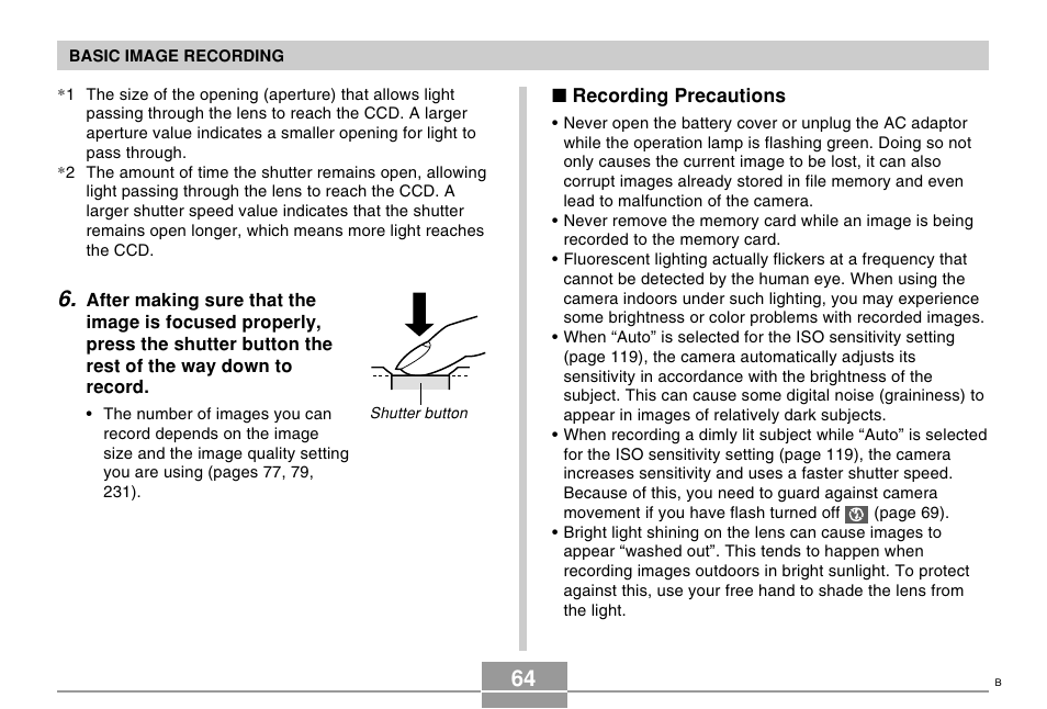 Casio EX-P505 User Manual | Page 64 / 236