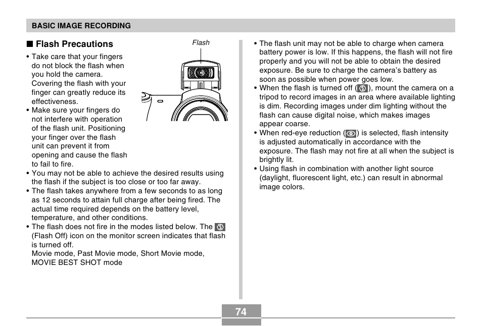Casio EX-P505 User Manual | Page 74 / 236