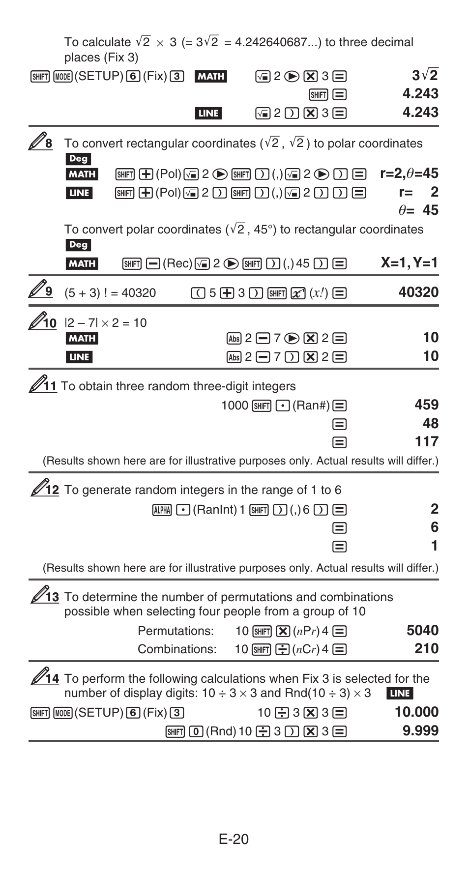 Casio FX-85GT PLUS User Manual | Page 21 / 32