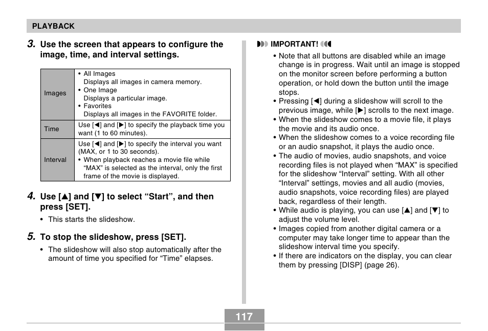 Casio EX-S100 User Manual | Page 117 / 207