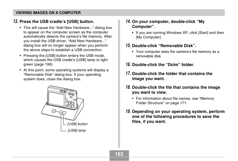 Casio EX-S100 User Manual | Page 163 / 207