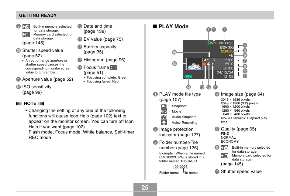 Casio EX-S100 User Manual | Page 25 / 207