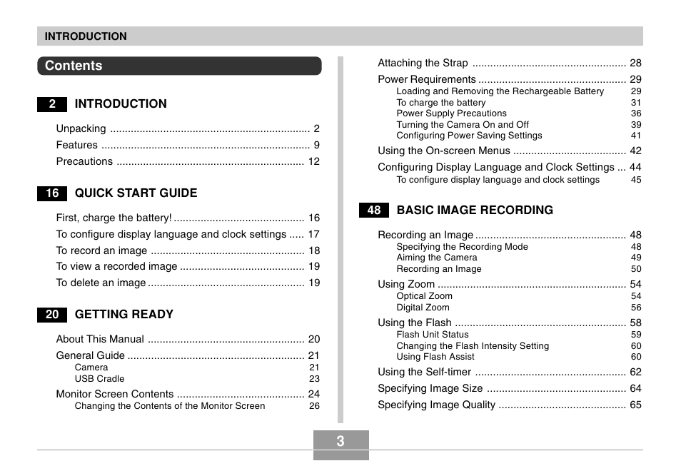 Casio EX-S100 User Manual | Page 3 / 207