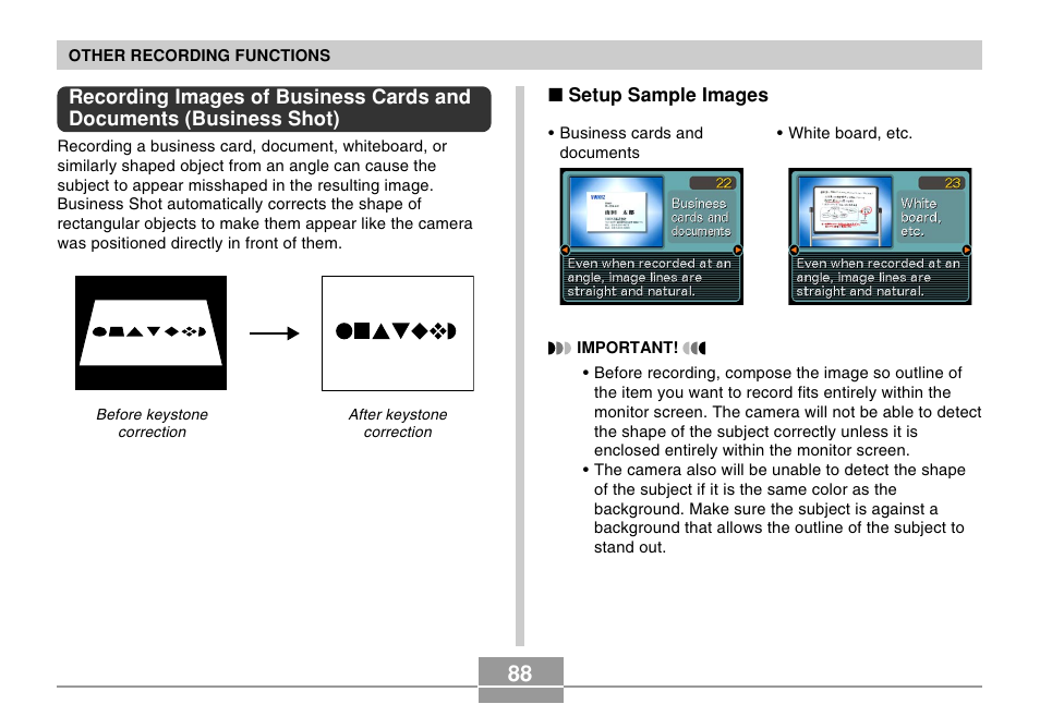 Casio EX-S100 User Manual | Page 88 / 207