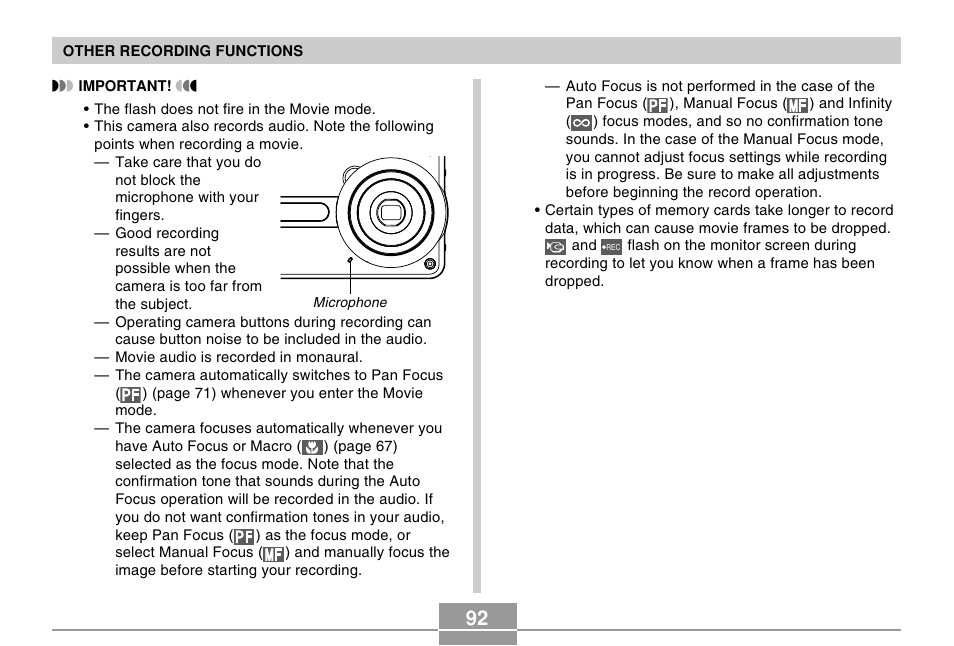 Casio EX-S100 User Manual | Page 92 / 207