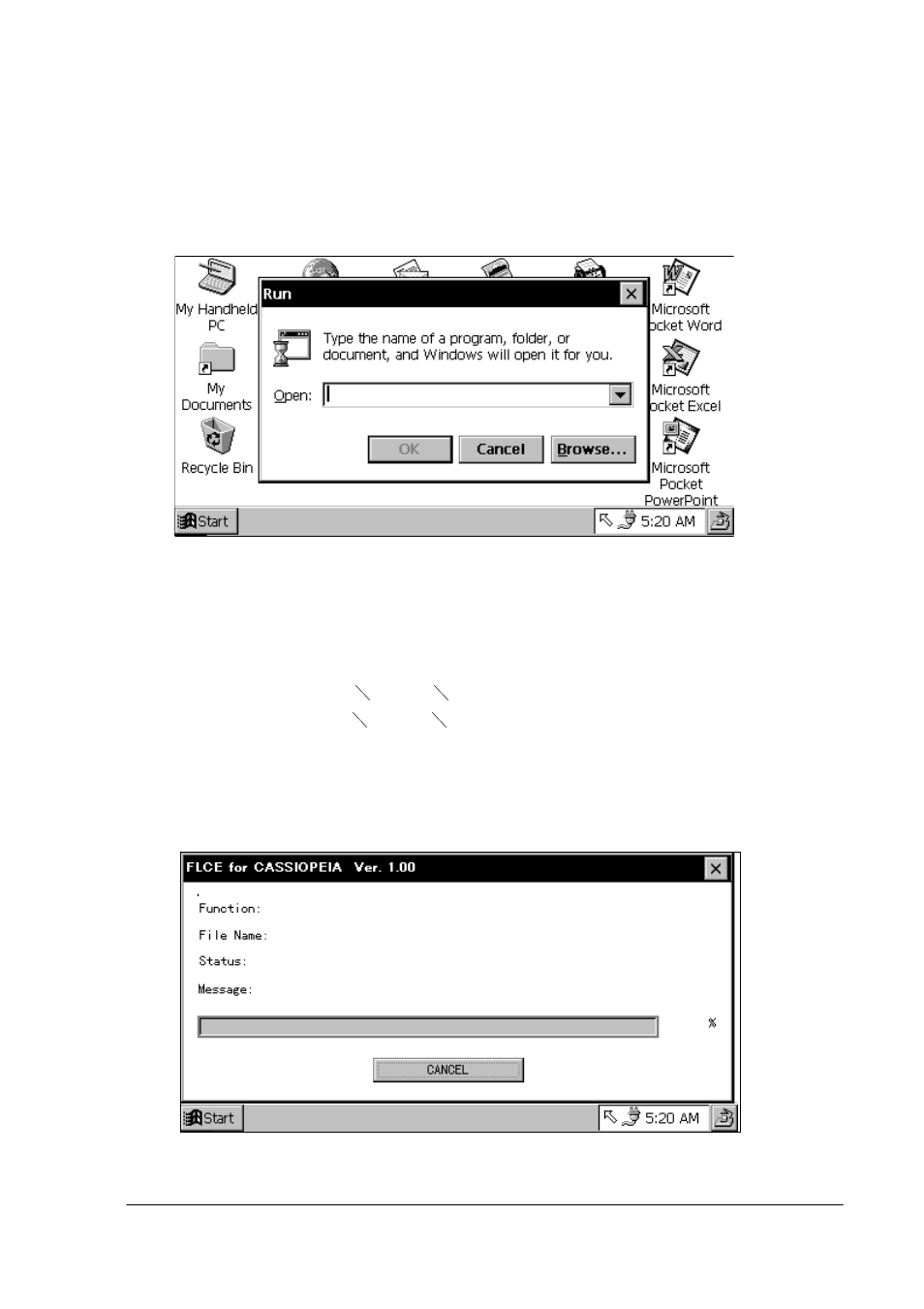 Setup at h/pc | Casio PA-2500 User Manual | Page 10 / 17