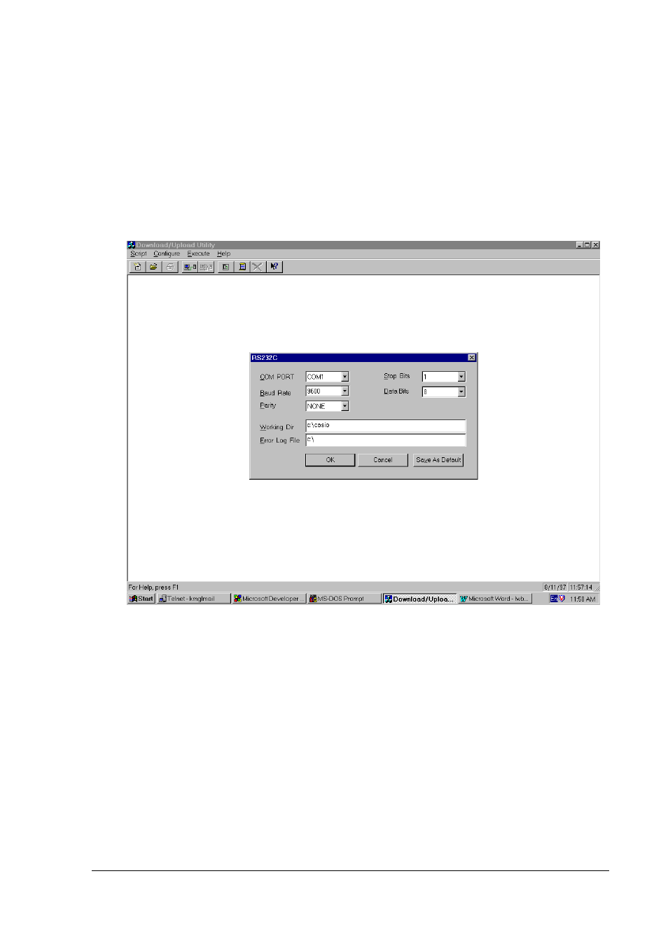 Environment setup, 3 environment setup | Casio PA-2500 User Manual | Page 5 / 17