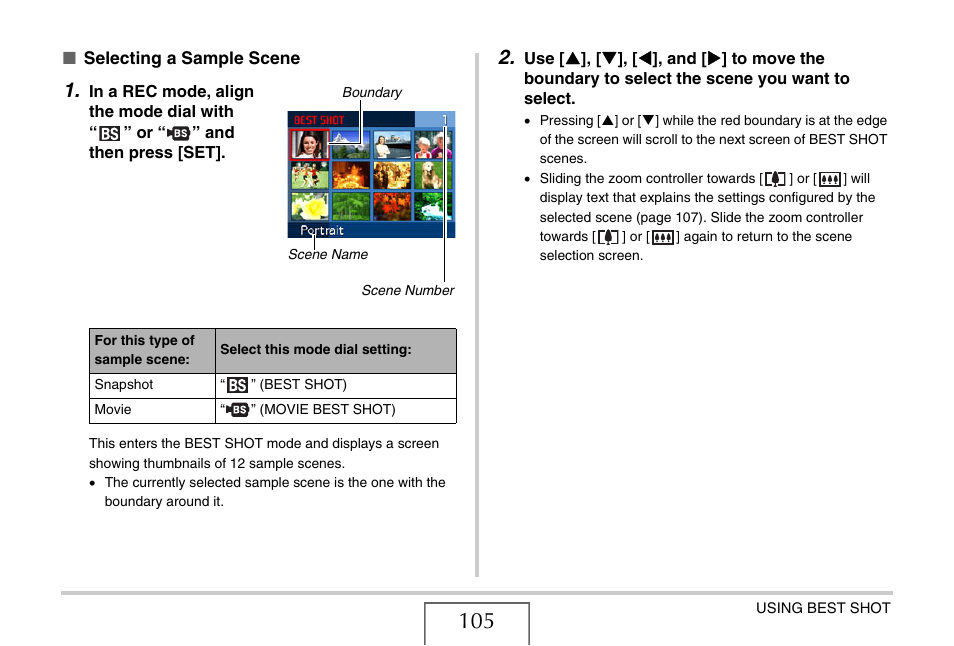 Casio EX-V8 User Manual | Page 105 / 289