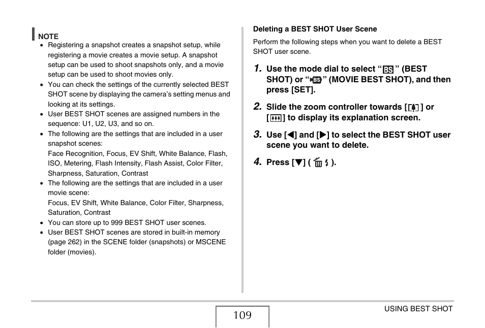Casio EX-V8 User Manual | Page 109 / 289