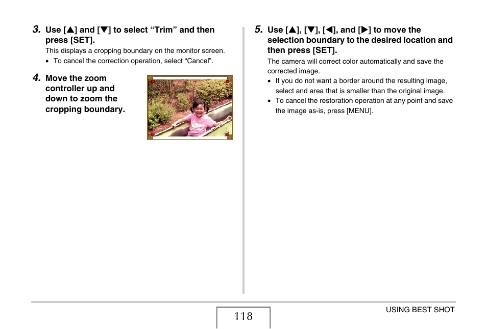 Casio EX-V8 User Manual | Page 118 / 289