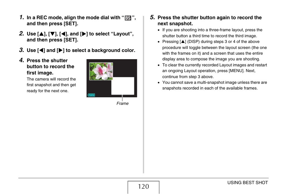 Casio EX-V8 User Manual | Page 120 / 289