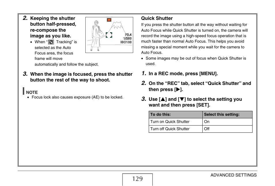 E 129) | Casio EX-V8 User Manual | Page 129 / 289
