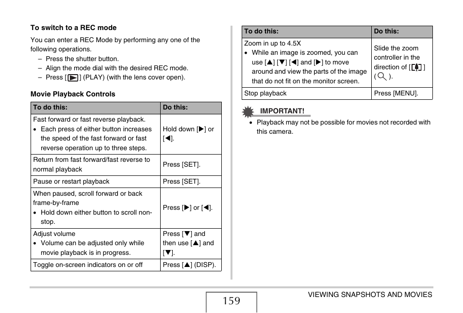 Casio EX-V8 User Manual | Page 159 / 289