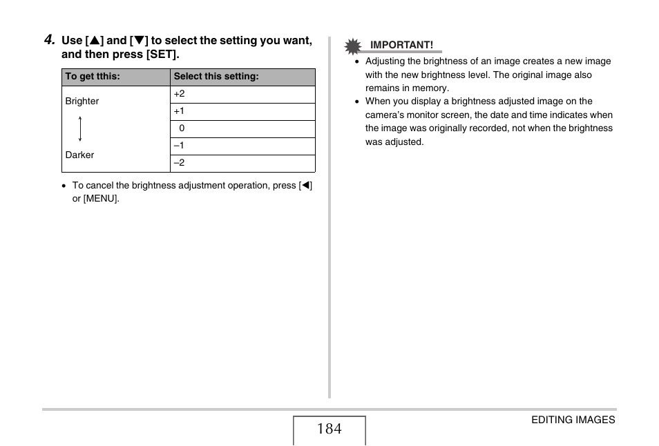 Casio EX-V8 User Manual | Page 184 / 289