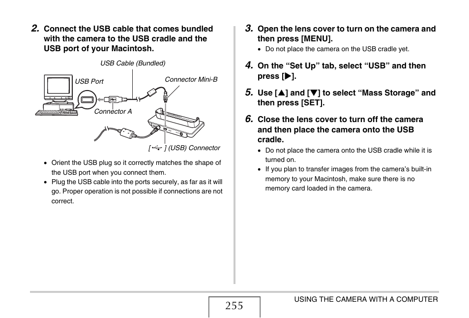 Casio EX-V8 User Manual | Page 255 / 289