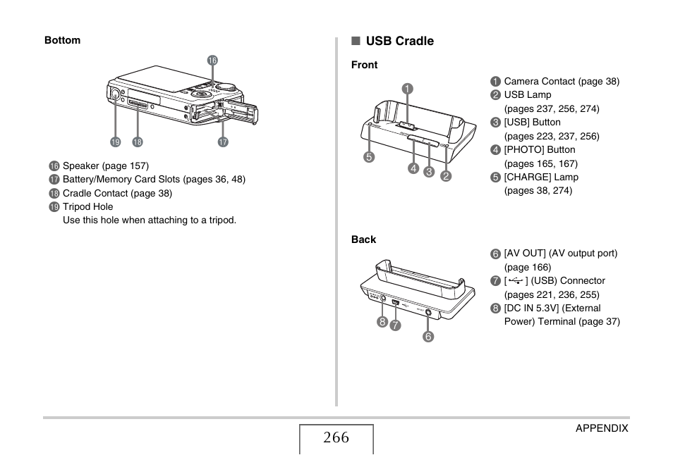 Casio EX-V8 User Manual | Page 266 / 289
