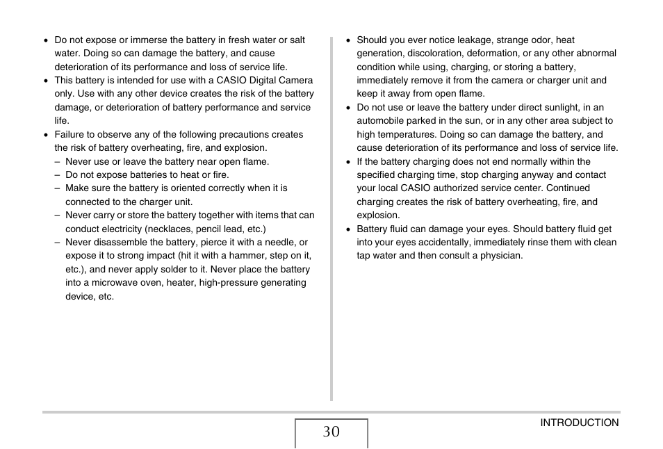 Casio EX-V8 User Manual | Page 30 / 289