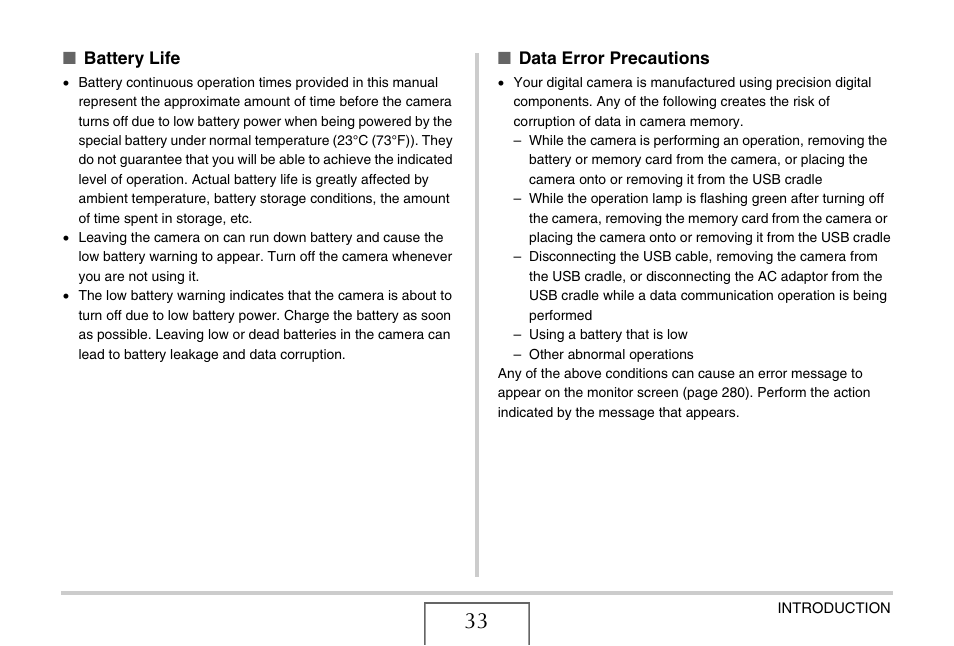 Casio EX-V8 User Manual | Page 33 / 289