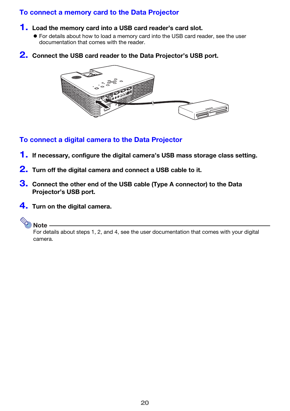 Casio XJ-H1650 User Manual | Page 20 / 69