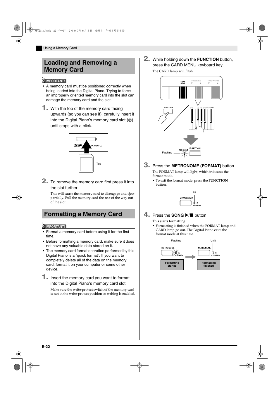 Casio CELVIANO AP-420 User Manual | Page 24 / 46