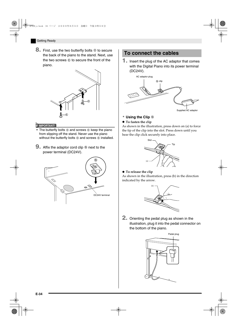Casio CELVIANO AP-420 User Manual | Page 36 / 46