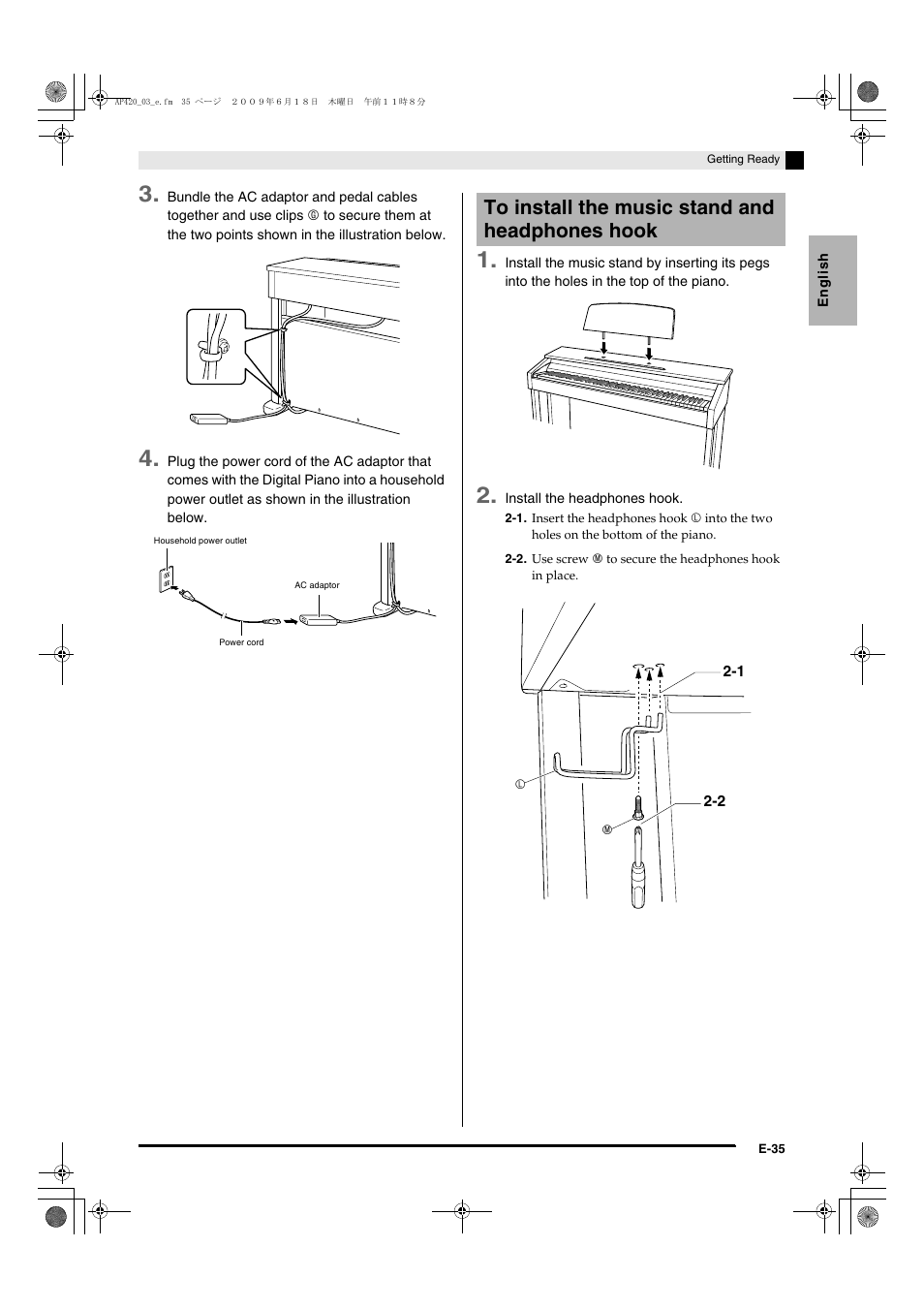 Casio CELVIANO AP-420 User Manual | Page 37 / 46